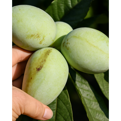 Ásimina trojlaločná - Banán severu PAW PAW (Asimina triloba) ´REBECCA´ Ásimina trojlaločná - Banán severu PAW PAW (Asimina triloba) ´REBECCA´