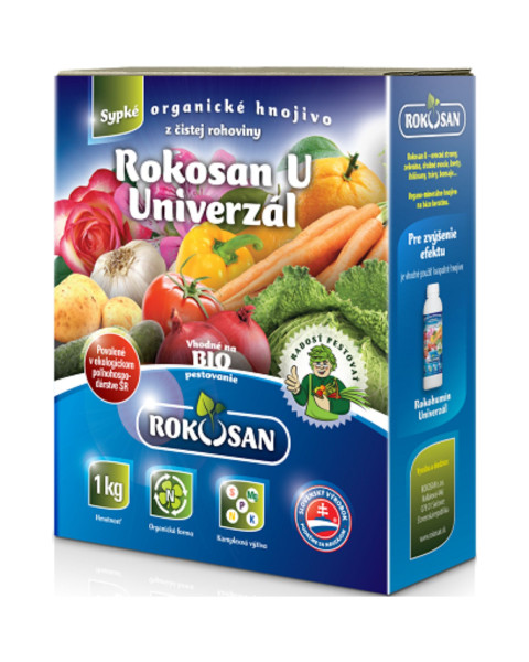 Všetky rastliny - hnojivo ROKOHUMÍN - sypké 